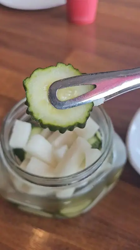 직접 담근 피클