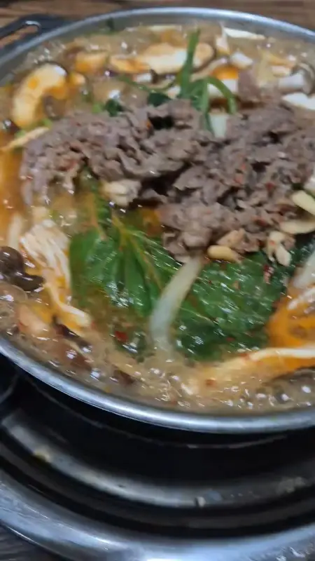 소고기와 야채의 환상적인 조화