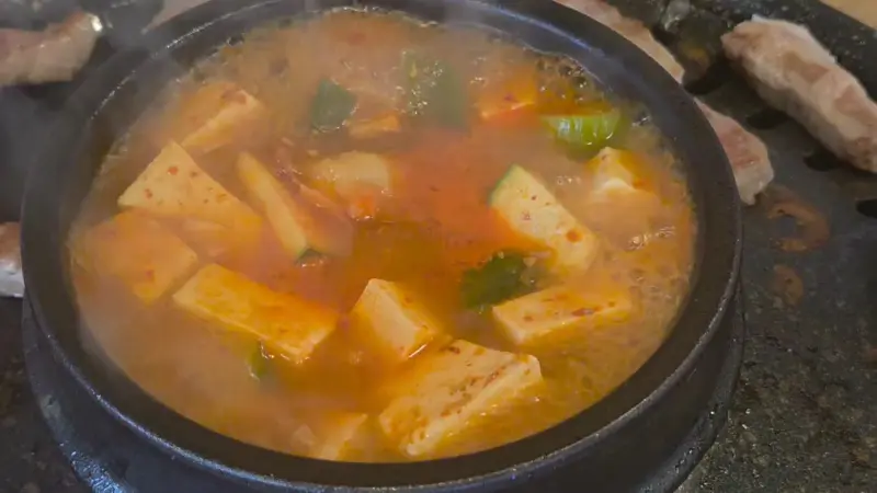 보글보글 된장찌개