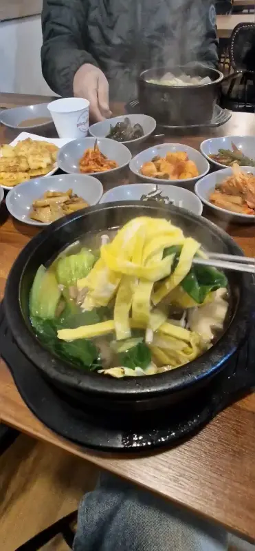 한우 완자탕의 모습