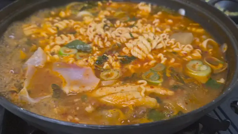 매운탕 클로즈업