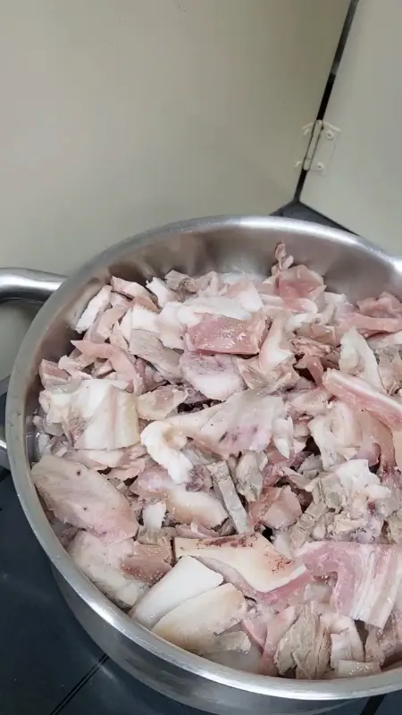 돼지국밥 육수 준비 과정