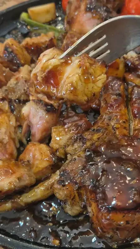 스테이크 한 조각