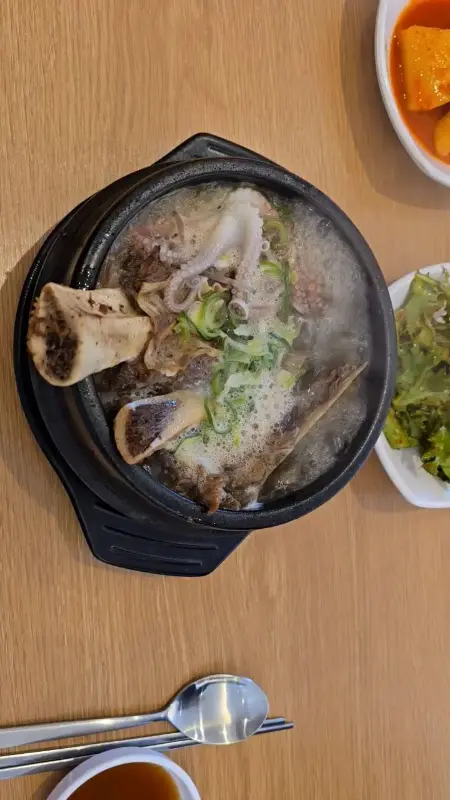 갈낙탕 한상차림