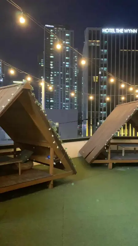 루프탑 텐트 좌석