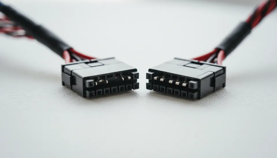 ATX 3.0과 ATX 3.1 커넥터 핀 구조 차이를 비교하여 안전성이 강화된 12V-2x6 설계 도해