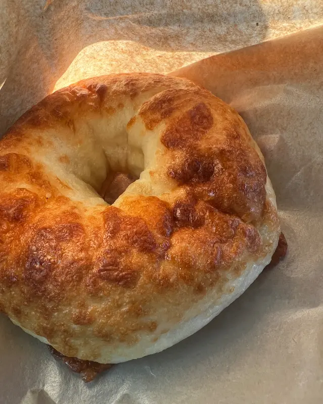 갓 구워져 나온 베이글