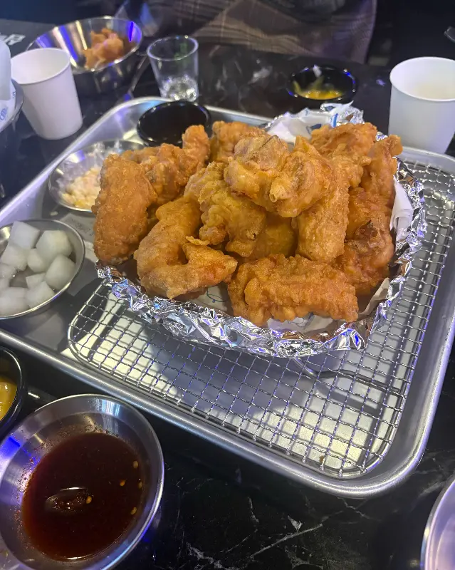 바삭한 후라이드 치킨