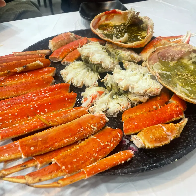 푸짐한 대게 한 상