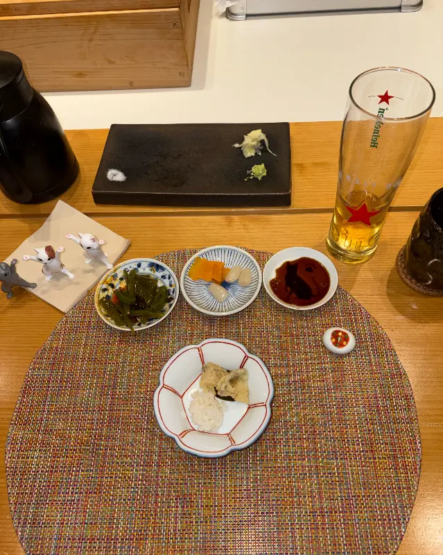 스시태리 테이블 세팅