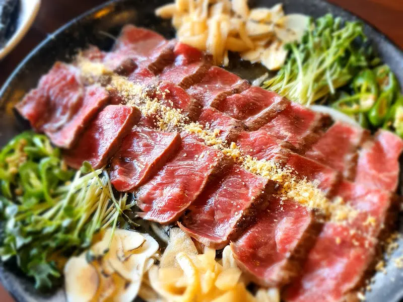 한우 타다끼 단독 샷