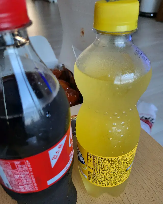 치킨과 환상의 조합, 콜라와 환타