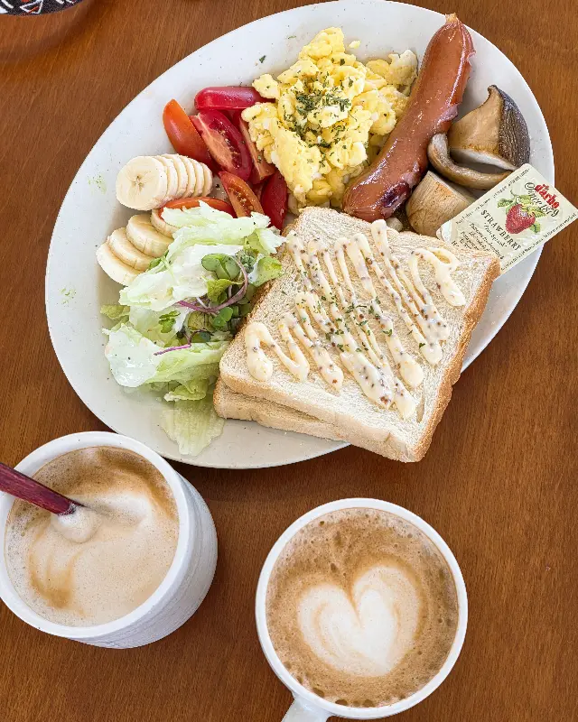 카페 내부 장식