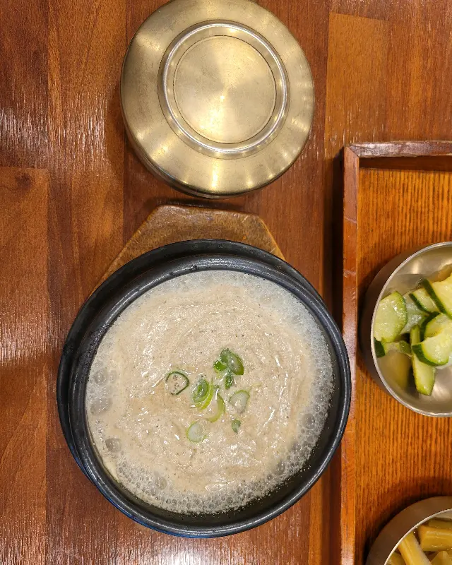 고소한 들깨 순두부