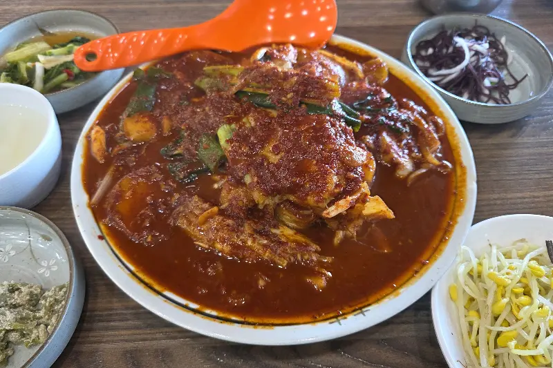 향유정 속초이모네찜 가오리찜