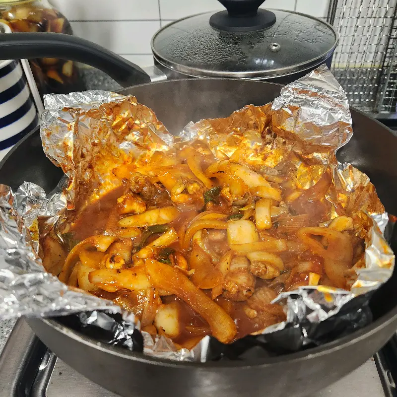 집에서 볶아 먹는 꼼장어 볶음