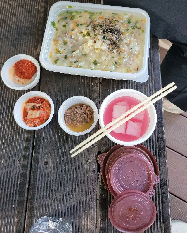 쇠고기야채죽 포장 세트