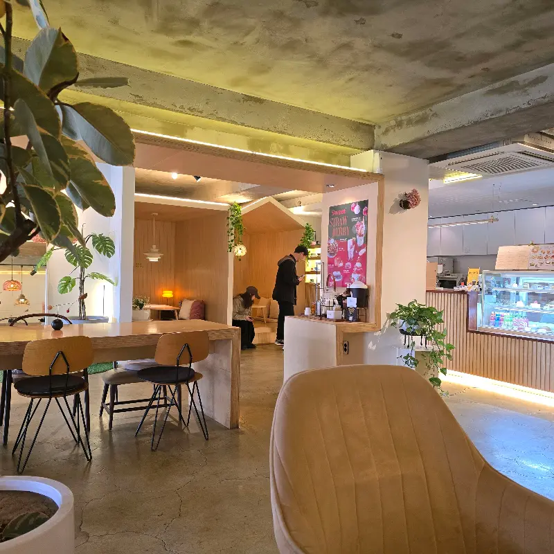카페 내부 전경