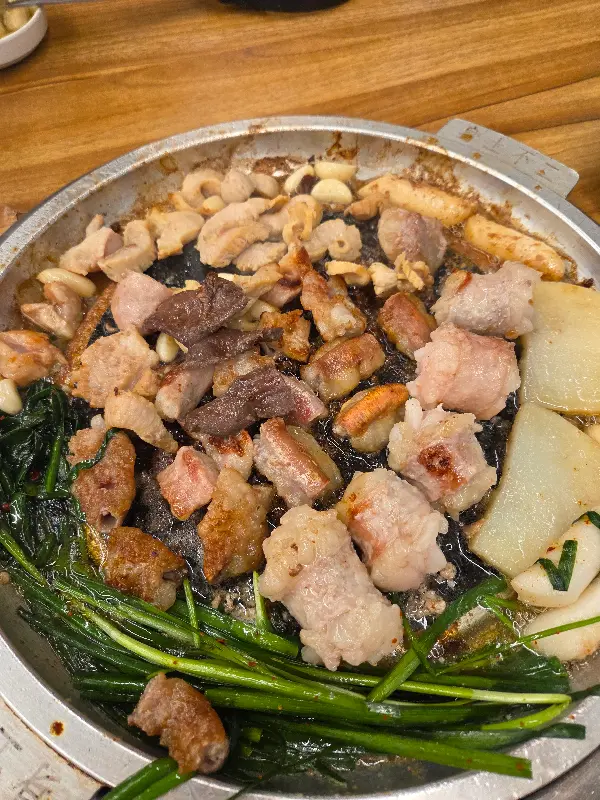 곱창 모듬 구이