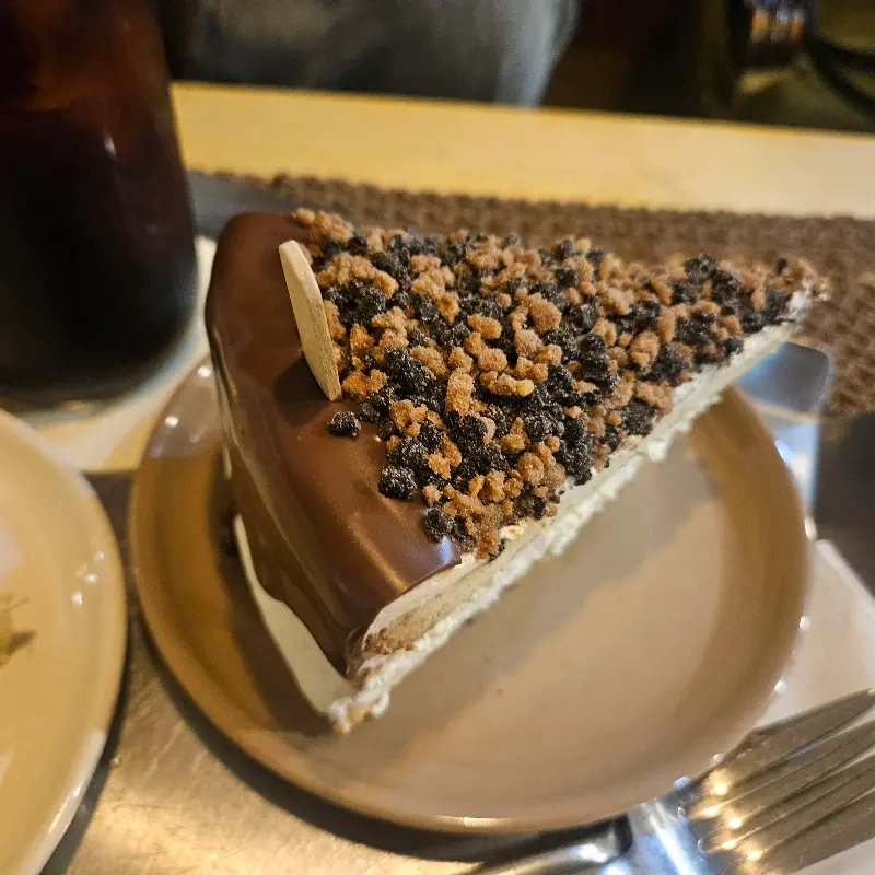 초코 피넛 케이크