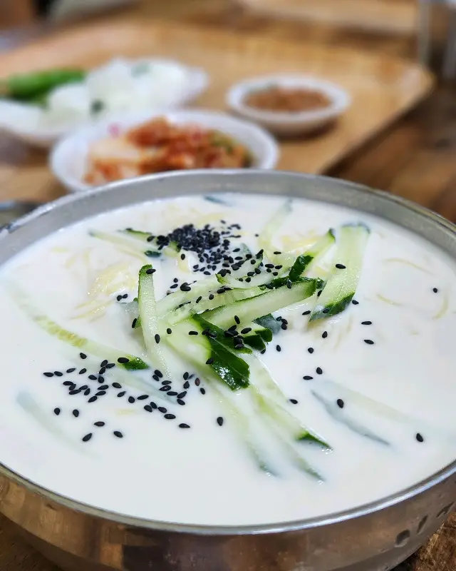 콩국수 비주얼