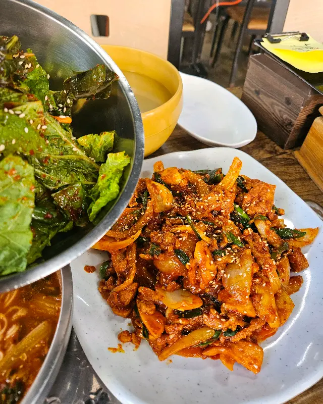 어탕과 도토리묵