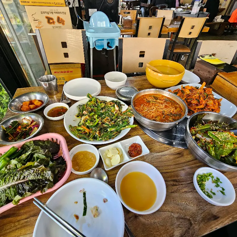 푸짐한 한 상 차림