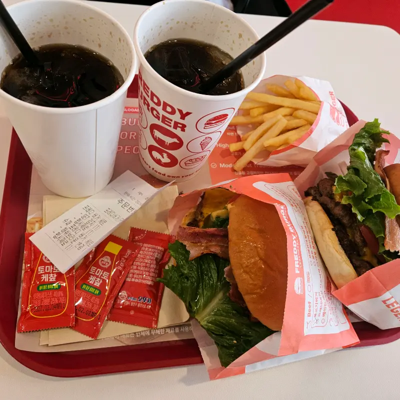 프레디버거 클래식 치즈버거 세트