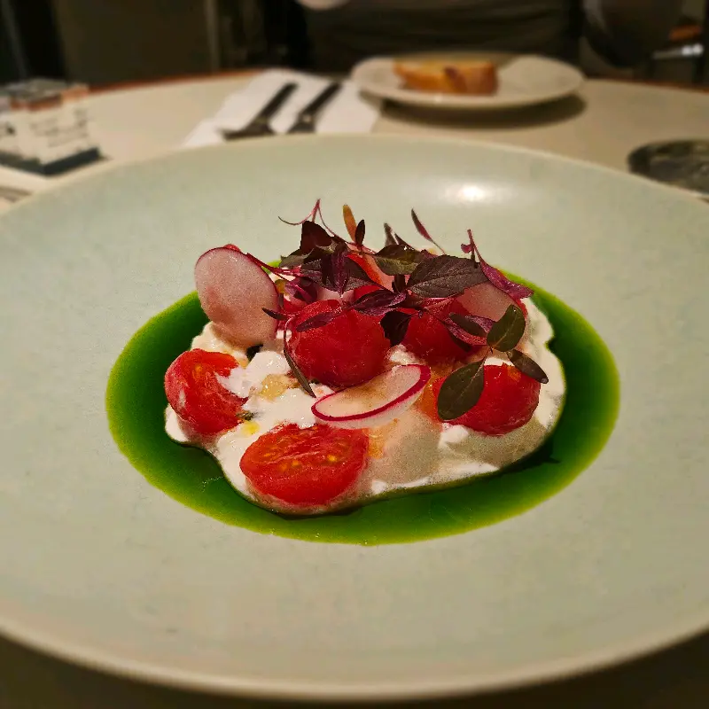 한우 채끝 카르파치오