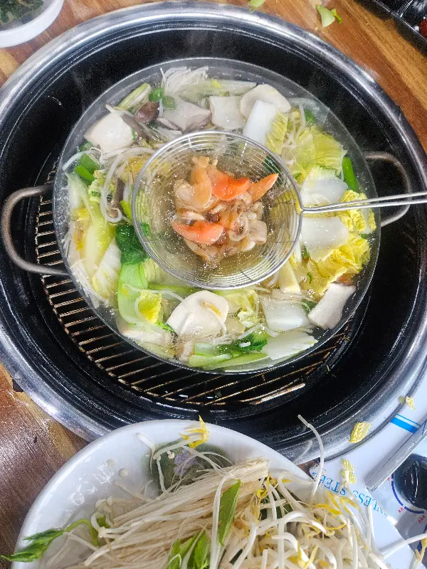 조개일번가의 싱싱한 갈미조개