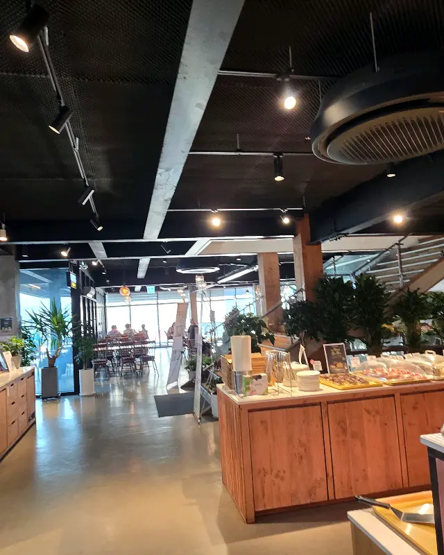 넓고 쾌적한 카페 내부