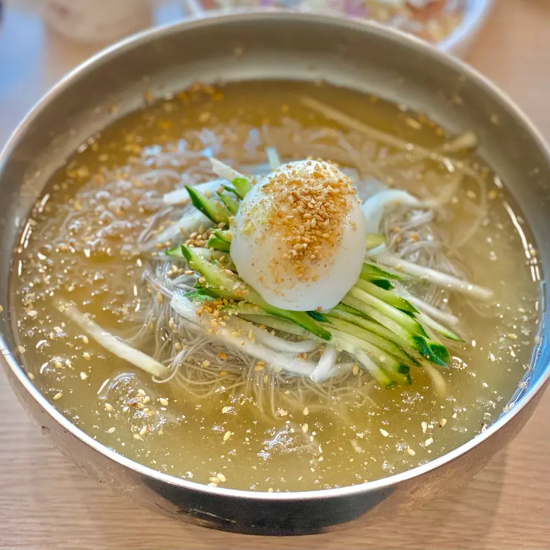 시원한 물냉면