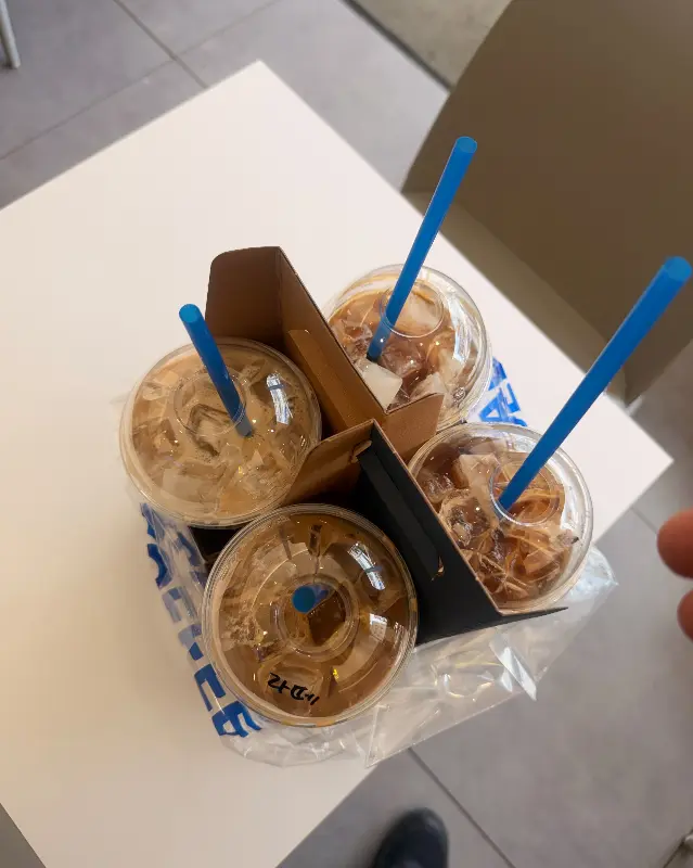 빽다방 음료 캐리어