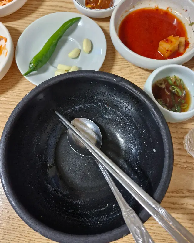 깔끔한 상차림