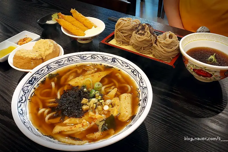 다양한 메뉴 구성