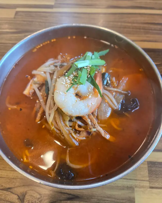 새우가 들어간 짬뽕