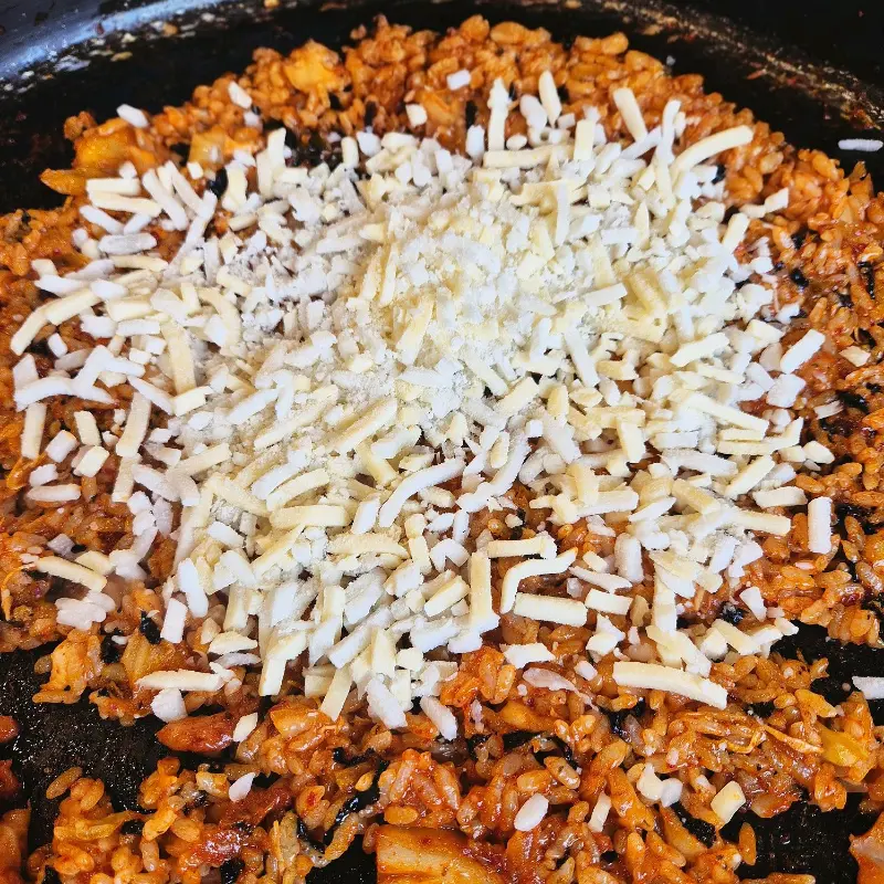 치즈 볶음밥