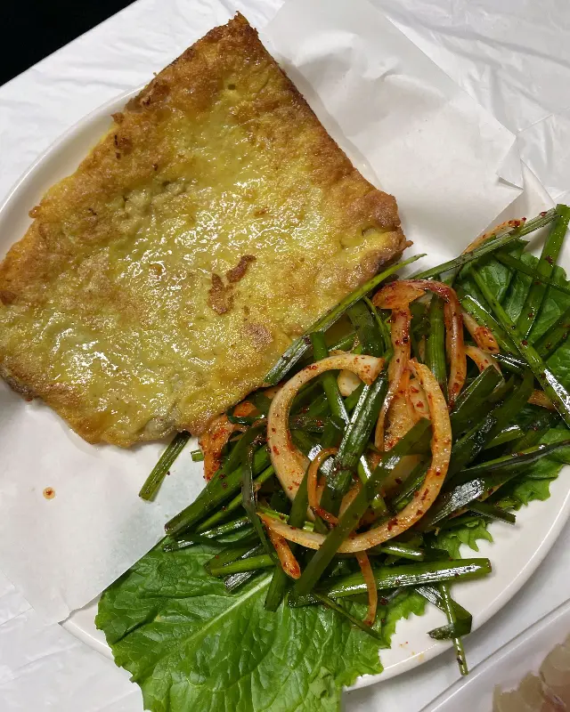 육전과 가자미구이