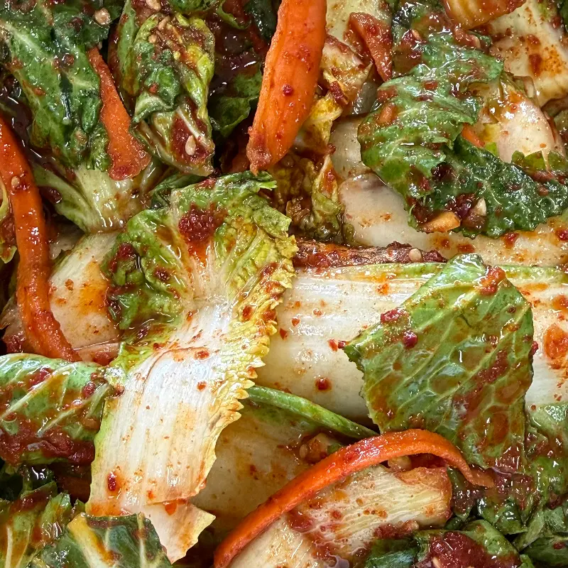 배추 겉절이 김치