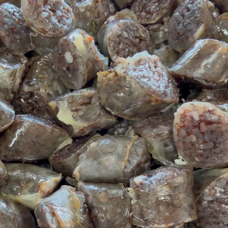 윤기 좔좔 순대