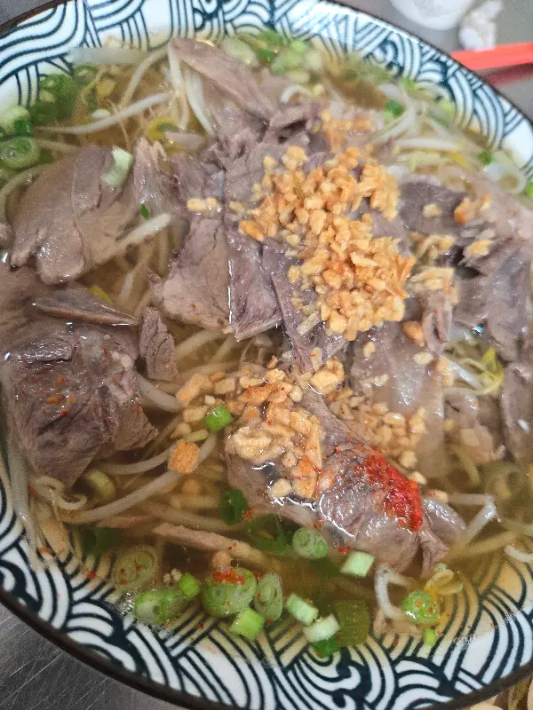 태국 쌀국수 비주얼