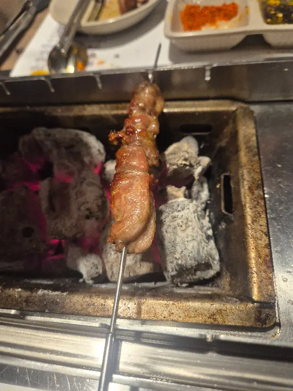 잘 익은 양꼬치