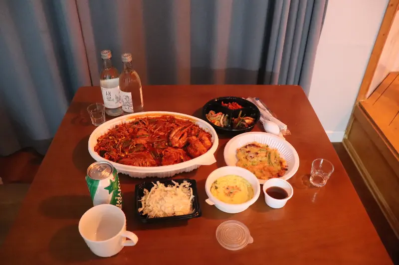 해물찜 한상차림