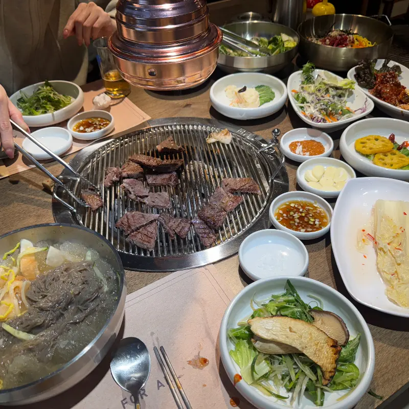 푸짐한 한 상 차림