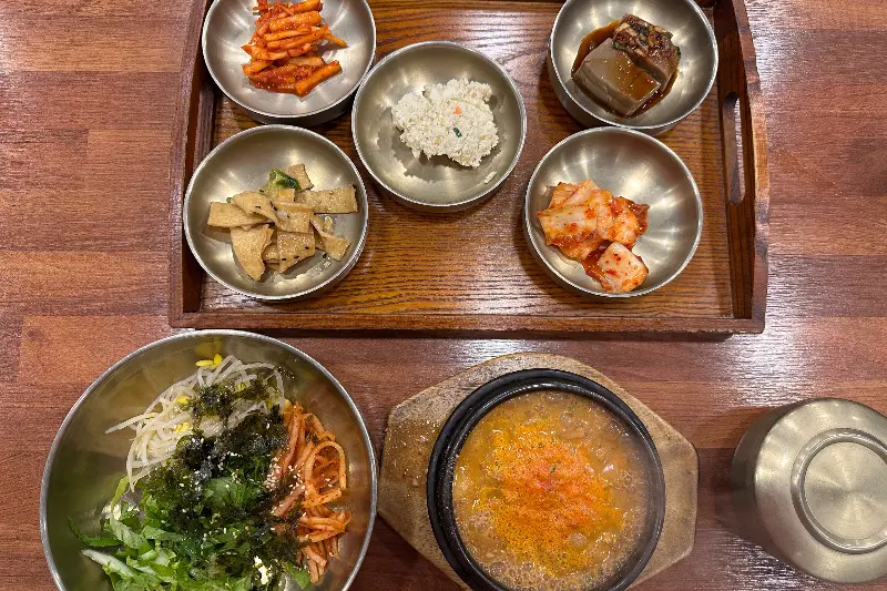 두부마을에서 맛본 순두부 돈까스