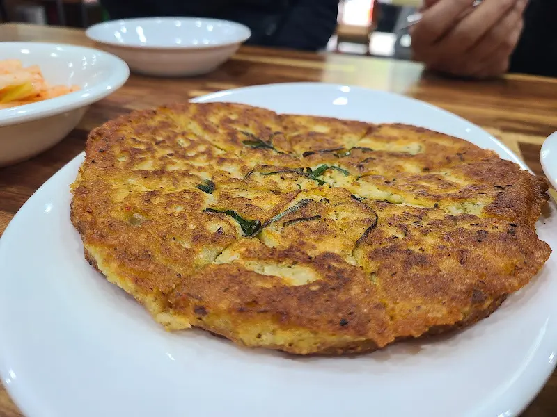 옹진냉면 녹두전2