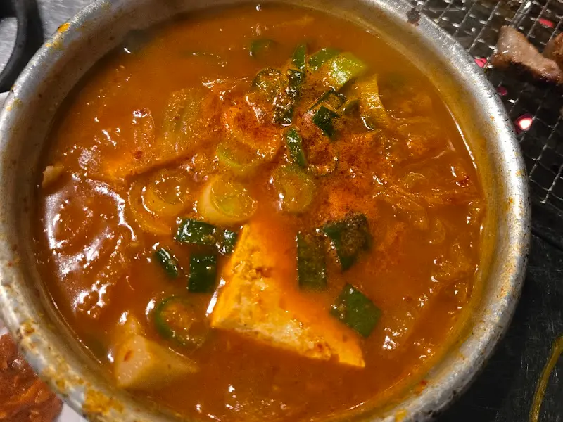 김치찌개 클로즈업