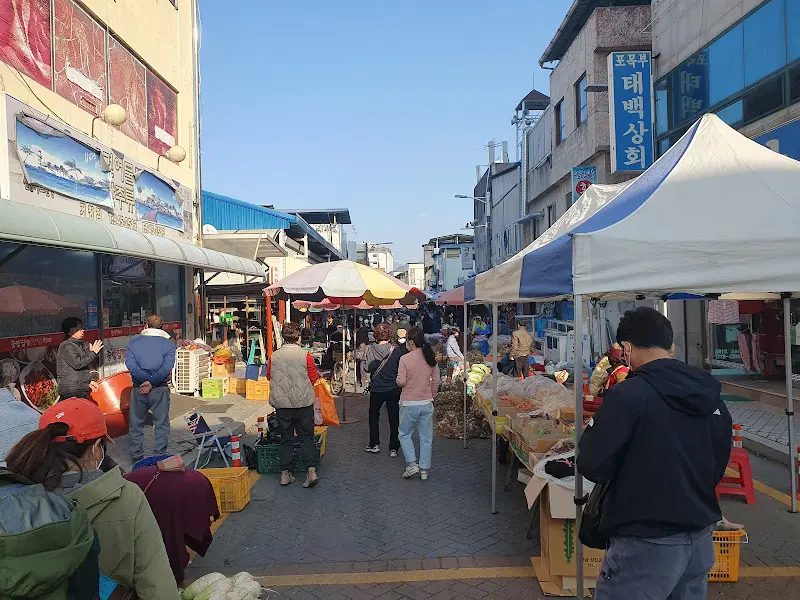 거창시장 풍경2