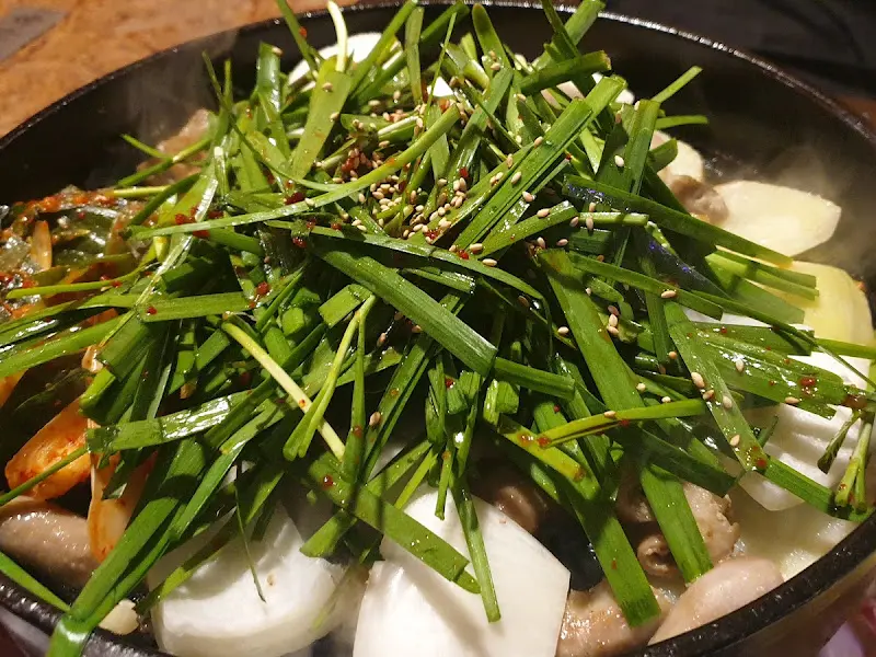 푸짐한 곱창전골