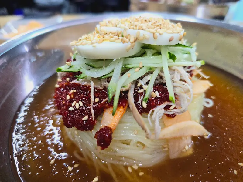 물밀면 근접샷2